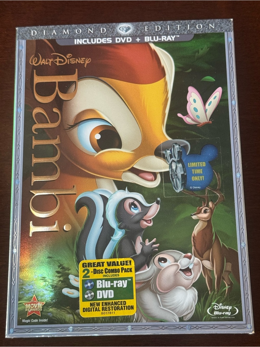 Disney Bambi Blu‑ray/DVD Combo Pack